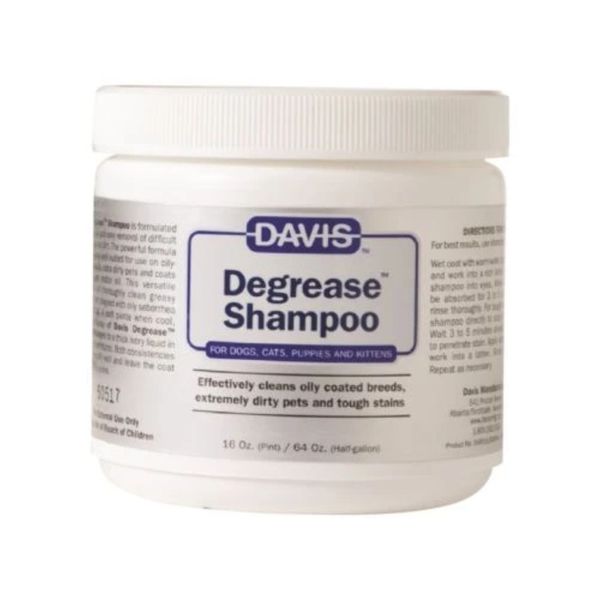 Davis Degrease Pet Shampoo 16 oz.