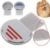 Lice Nit Comb Get Down Stainless Steel Metal Tooth Head Long Teeth/Professional Stainless Steel Nit Comb for Head Lice Treatment,Reusable,Removes Louse Nits (Pack of 1)