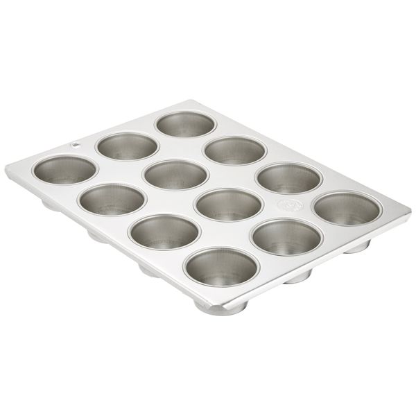 Kubodera Light Metal Industries WMH24 Baking Muffin Pan #10 Cup with 12 Pieces, Made of Tin, Excellent Corrosion Resistance, Width x Depth x Depth x Height: 9.9 x 11.7 x 1.3 inches (225 x 298 x 32