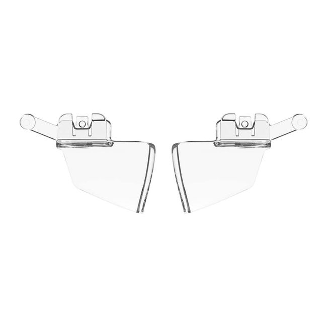 Wiley X Herren WX Trek Removable Side Shields Clear Ersatzsonnenbrillengläser, Weiß, Einheitsgröße