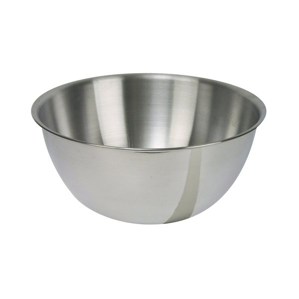 Dexam 17830425 Stainless Steel mixing bowl, 2.0 Litre , Silver