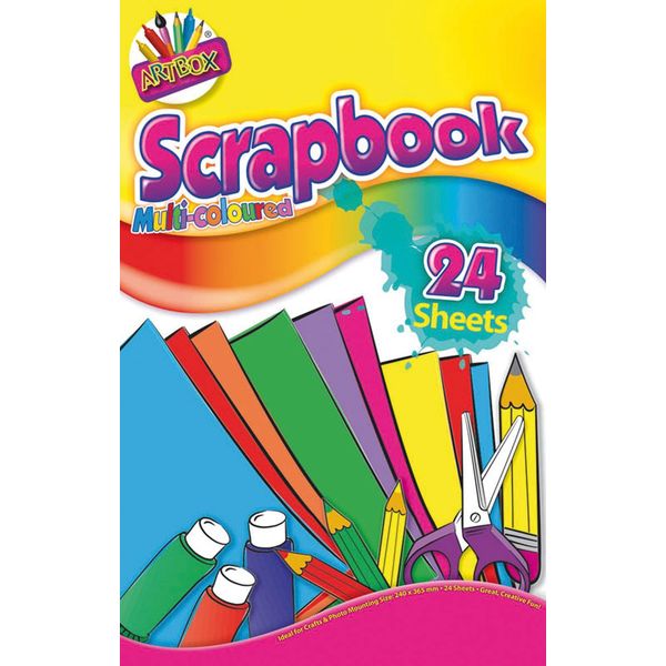 ART BOX 48 Page Scrapbook - Multicolour 3058