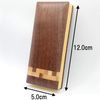 Lacquered Pludck, Past Book, 4.0 inch, 3.0 inch, Set of Walnut, Solid Checkered Pattern, Sunset (1)