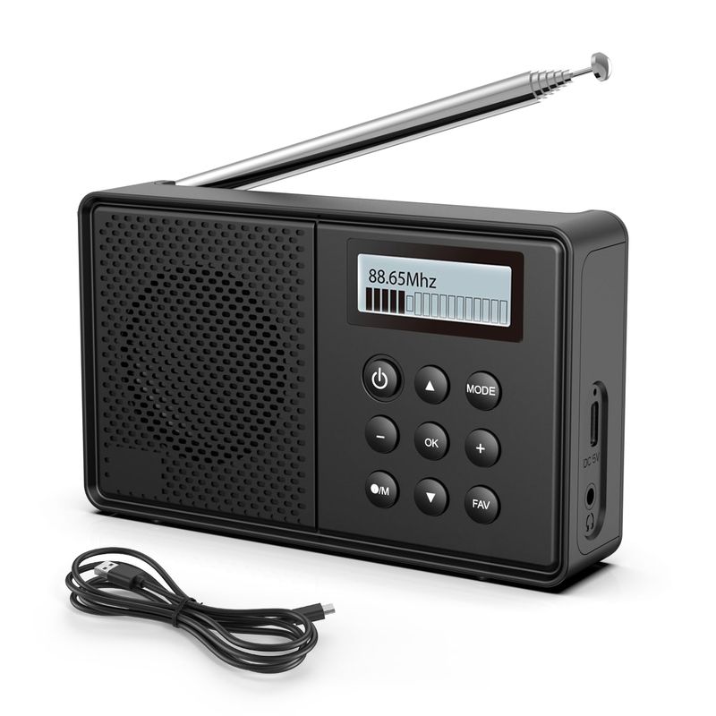 Arafuna DAB Radio with 40 Presets Stations, DAB Radio With Bluetooth ...