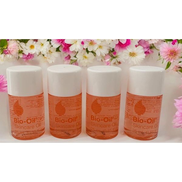 4 Pack Bio-Oil Skincare Body Oil Moisturizer Scars & Stretch Marks 0.85oz New