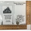 Stainless Steel Split ring assortment 60 pcs 6 sizes 10 ea (small) standard duty