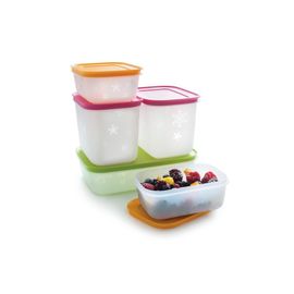 Tupperware Mini Clamshell Pill Keeper Round Hinged Pocket