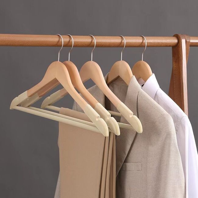 Clothing Velvet Hanger Non-Slip Flocking Multifunctional Clothes