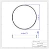 BFB Gender Changer: M48x0.75 (2" Filter) Female-Female Thread Adapter  G-2F