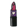 Glitter Lipstick Embroidered Applique Iron On Sew On Patch