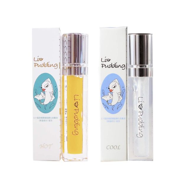 Lip Serum, Liprin, Lipudding, Lip Plumper, Human Stem Cells, Made in Japan, 0.2 fl oz (7 ml) (Hot&Cool)