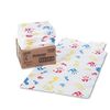 Graham Tiny Tracks Pediatric Exam Gowns, Poly Tissue, Assorted Colors, 50 per Carton