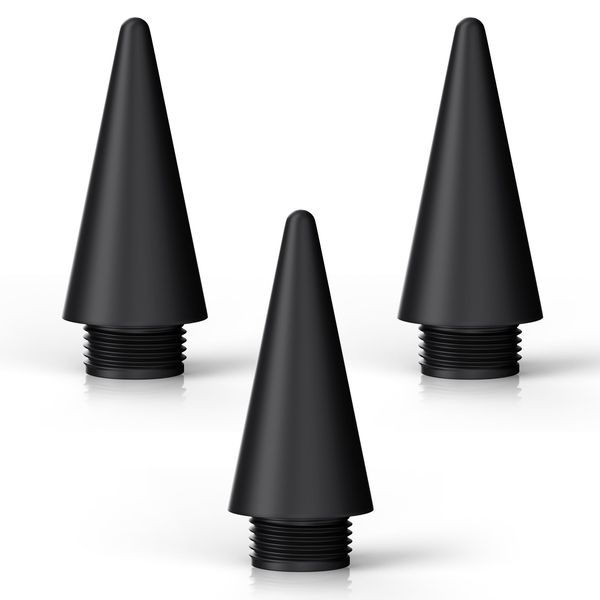 Replacement Tips for StylusTresoba G2 Pencil, Not Compatible with Original Apple Pen, Black