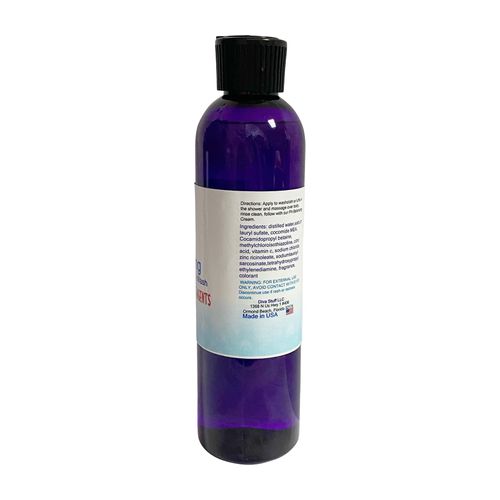 Diva Stuff Ph Balancing Body Wash/Gel With Odor Neutralizing Agents, Cool Coconut Surf Scent, 8oz