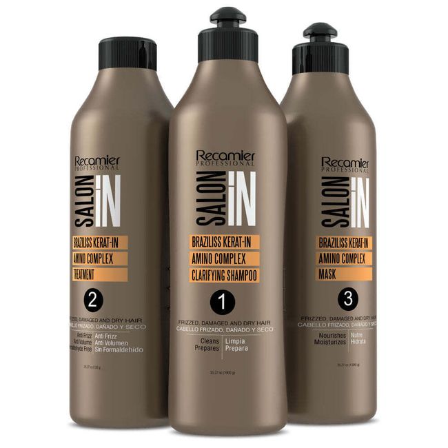 Recamier Professional Salon In Braziliss Kerat-in Amino Complex Hair System Sham