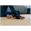 ACE Brand 3 Inch Elastic Bandage with with Clips, Black, Great for Elbow, Ankle, Knee and More, 1 Count
