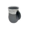 Clay in Motion Handwarmer Mug (Right Hand, Snowcap)