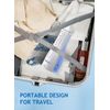 Water Dental Flosser Cordless for Teeth Cleaning - 4 Modes Oral Irrigator Braces Flossers Cleaner, Rechargeable Portable IPX7 Waterproof Powerful Battery for Travel Home