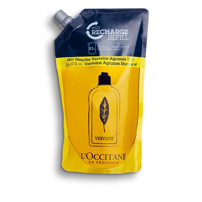 L'Occitane Citrus Verbena Shower Gel Refill, 16.90 Fl. Oz