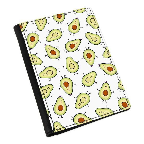 Gift Base Avocado Pattern Passport Holder Cover
