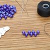 Miyuki Extra Fine Beading, Needles 6 Pc + Threader - JPN156 by Beadsmith