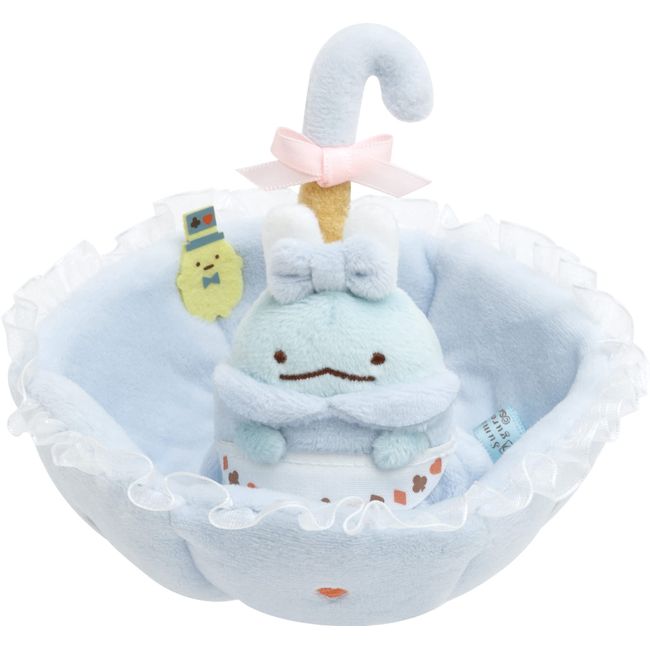 San-x MF65701 Sumikko in Wonderland Plush Multi Tray Tokage (Alice)