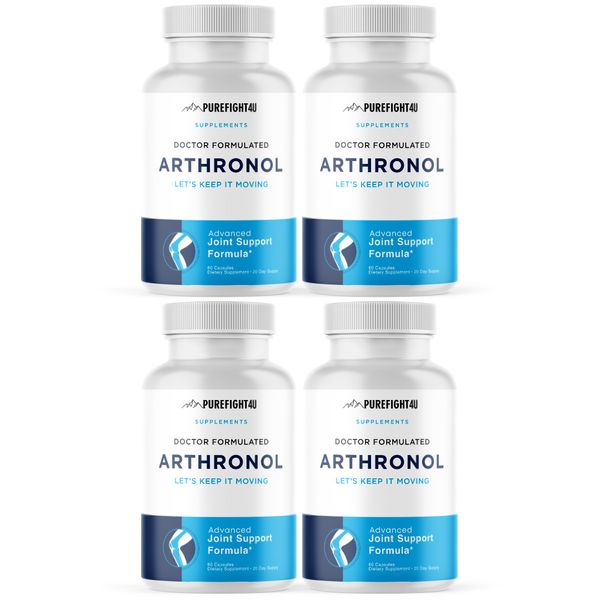 Arthronol Capsules, Advanced Joint Support Formula-4 Bottles