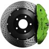 E-Tech Brake Caliper Paint Lime Green Complete Kit Inc Paint/Cleaner & Brush Enough For Calipers