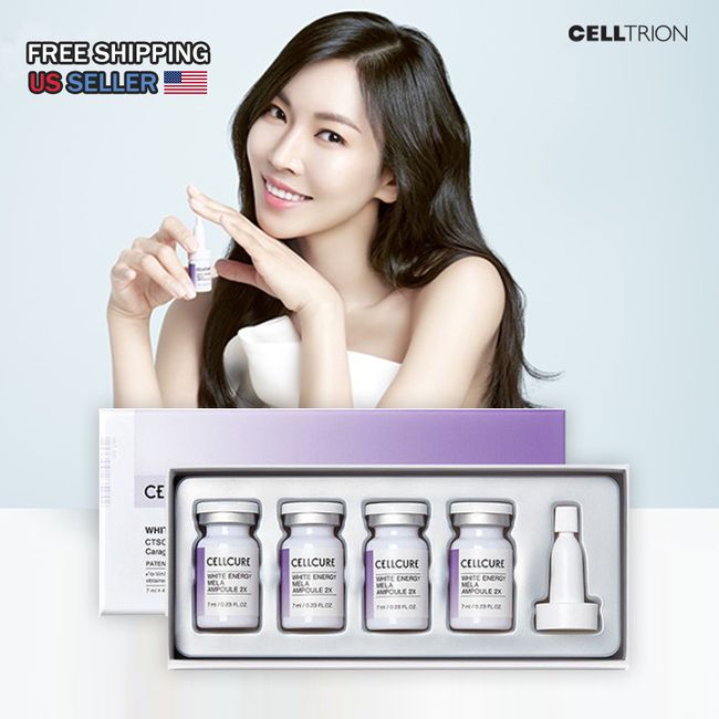 CELLCURE White Energy Mela Ampoule Set ( 7ml x 4ea ), Whitening & Wrinkle Care