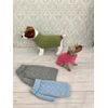 ShiFio's Patterns KP714, Aran Dog Coat Knitting Pattern, 4 Sizes 32-48cm Chest, UK Instructions