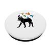 baby Donkey with Butterfly PopSockets Swappable PopGrip