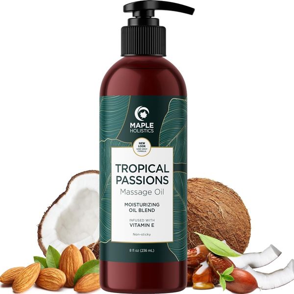 Tropical Sensual Massage Oil for Couples