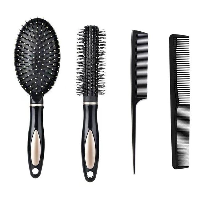 Takitaki Hair Brush Comb Set of 4