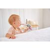 LÄSSIG Grasping Toy Natural Rubber and Organic Cotton Teether "Ring" Butterfly