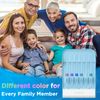 Replacement Tips for Waterpik Water Flosser (6 Classic Jet Tips & Storage Case Bundle)