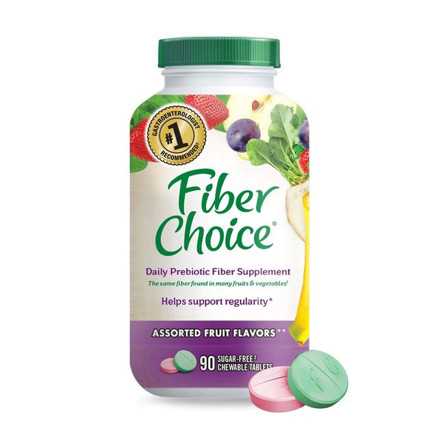 Products  Fiber Choice® Daily Prebiotic Fiber Chewable Tablets