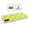 Head Case Designs Lime Green And White Ribbon Patterns Soft Gel Case Compatible With Alcatel 5 (2018)