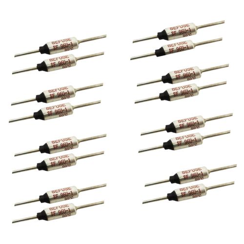Vigor Source SF96U-1 Microtemp Thermal Fuse - 15A, 99C Cutoff, 110VAC /250VAC - 20/Pack