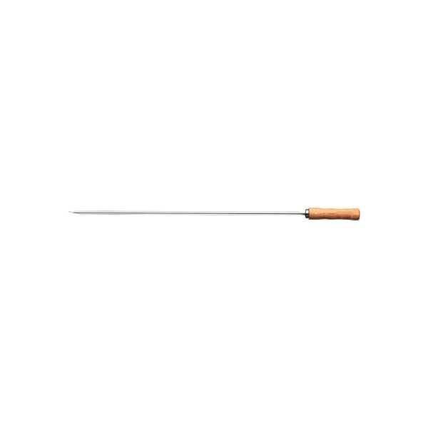 Tramontina 26418/065 Wooden Handle Barbecue Skewer (Churrasco Skewers), Double 25.6 inches (65 cm), For Large Meats, Made in Brazil, TRAMONTINA