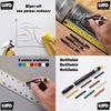 Marking Pencil, Mechanical, Refillable, Black, Sold as 1 Dozen