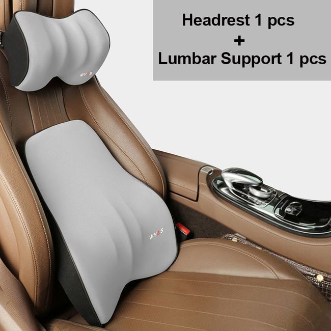 Car Pillow Car Lumbar Support Back Cushion Car Seat Neck Pillow