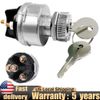 Universal Ignition Key Starter Switch w/ 2 Keys For Car Tractor Trailer NEW USA