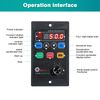 Jadeshay Frequency Converter,1100W 220V Frequency Variable Drive Single Phase Input Three Phase Output Variable Frequency Inverter for Motor Speed Regulation Frequency Control,with Overload Protection