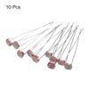 sourcing map 10pcs Photoresistor LDR 4mm Light-Dependent Resistor Sensor GL4516