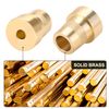 Hromee 586 Tall Brass Post Adaptor M6 Thread for Car Terminal Battery