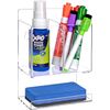 Wall Mounted Dry Erase Marker Holder for Remotes Pens for Classroom Organization