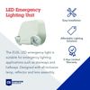 Lithonia Lighting EU2L M12 LED Emergency Light, standard T20 Compliant, Gener...