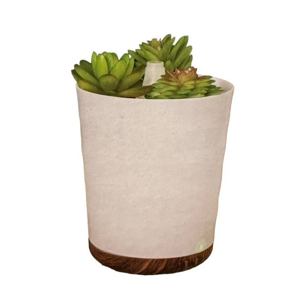 Huntington Home Cool Mist Ultrasonic Diffuser Faux Succulents In Planter 100ml