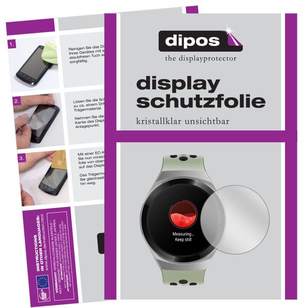 Screen Protector for Huawei Watch GT 2e Protection Crystal Clear dipos