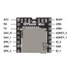 6PCS Mini MP3 Player Module DFPlayer Player Module MP3 Voice Decode Board Supporting TF Card U-Disk IO/Serial Port/AD for Arduino
